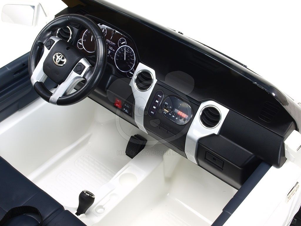 Elektrické autíčko Dvoumístná Toyota Tundra 24V XXL, 2.4GHz, EVA kola - bílá - obrázek 20