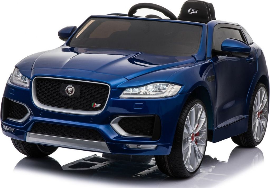 Elektrické autíčko Jaguar F-Pace lakované - modré - obrázek 1