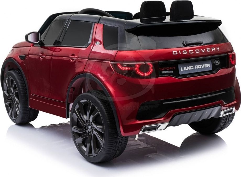 Elektrické autíčko Land Rover Discovery - červené - obrázek 13