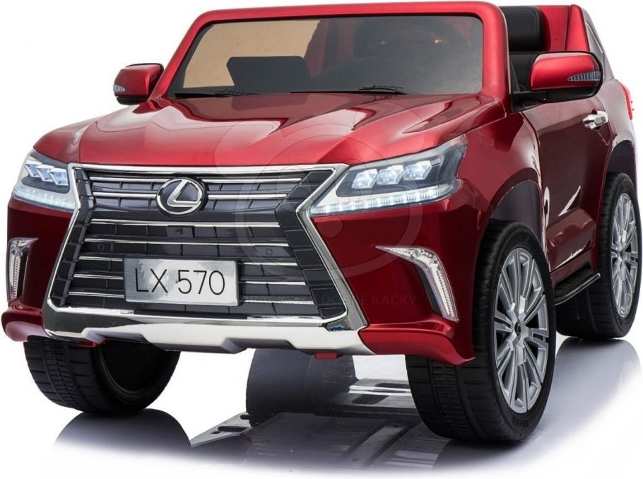 Elektrické autíčko Lexus LX570 - lakované černé - obrázek 18