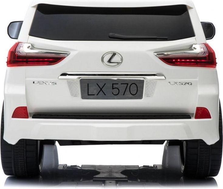 Elektrické autíčko Lexus LX570 - lakované černé - obrázek 5