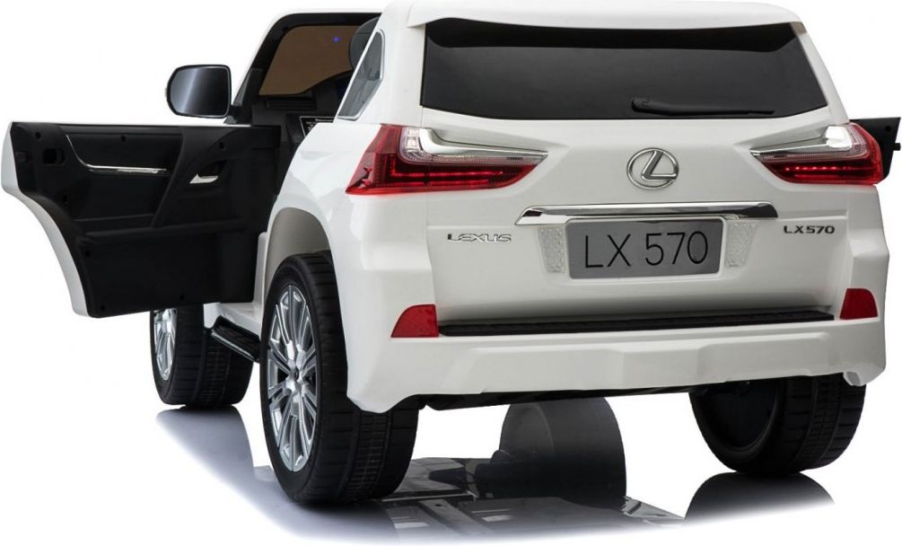 Elektrické autíčko Lexus LX570 - lakované černé - obrázek 9