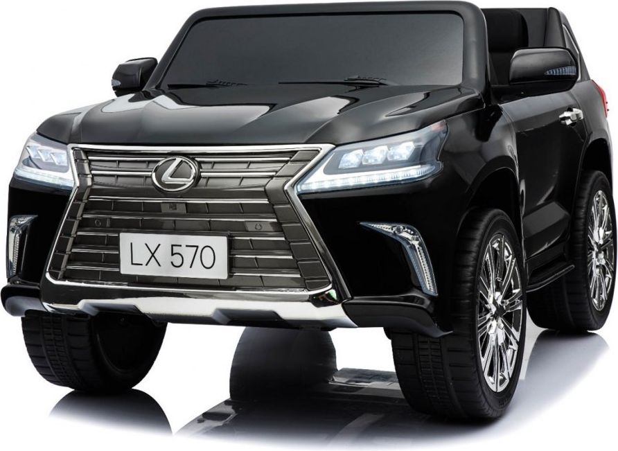 Elektrické autíčko Lexus LX570 - lakované černé - obrázek 13