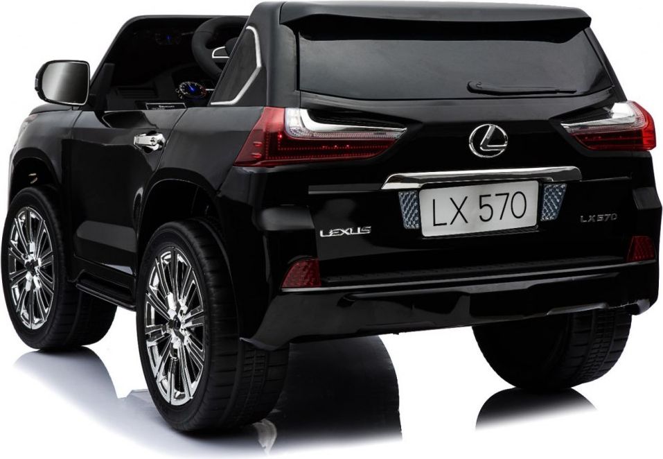 Elektrické autíčko Lexus LX570 - lakované černé - obrázek 14
