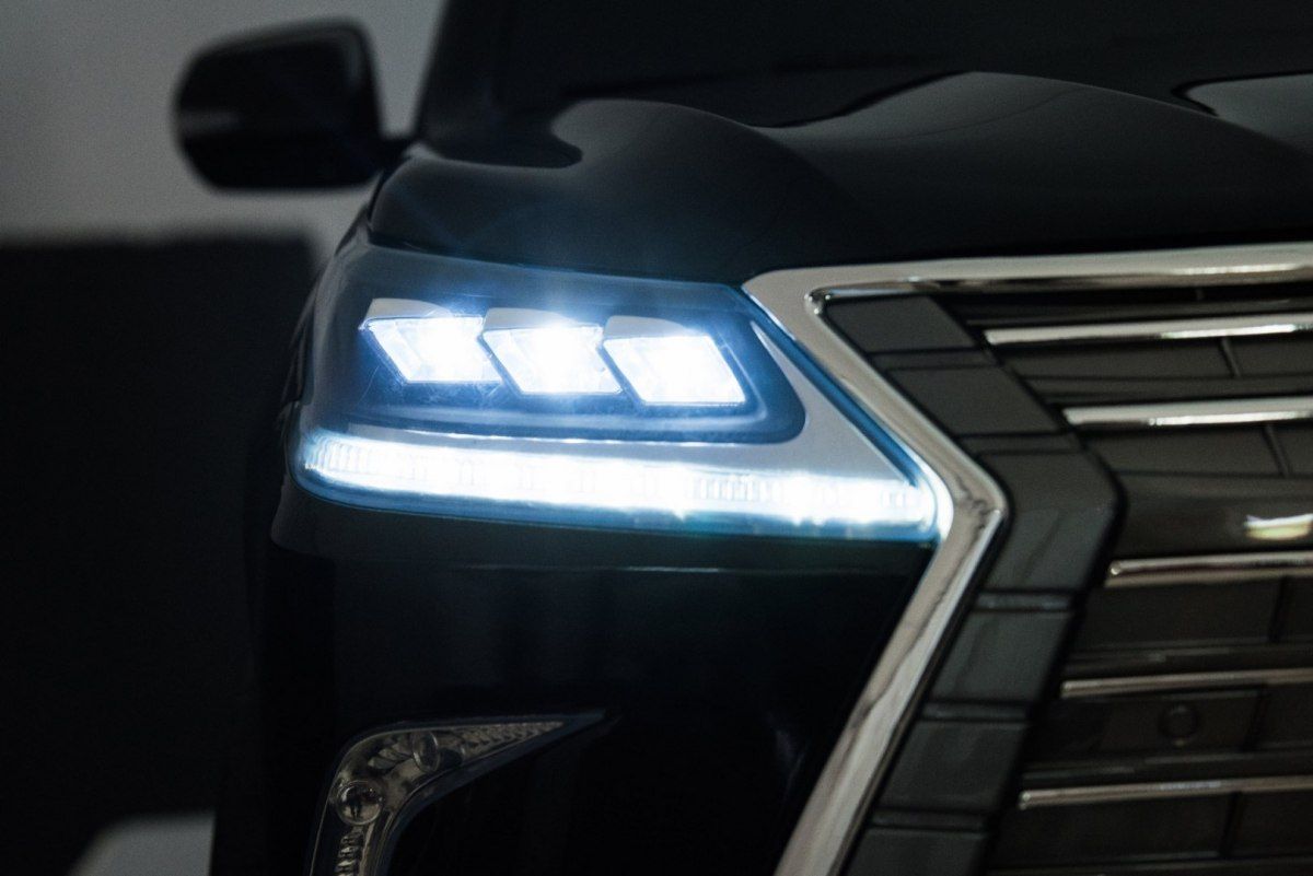 Elektrické autíčko Lexus LX570 - lakované černé - obrázek 16
