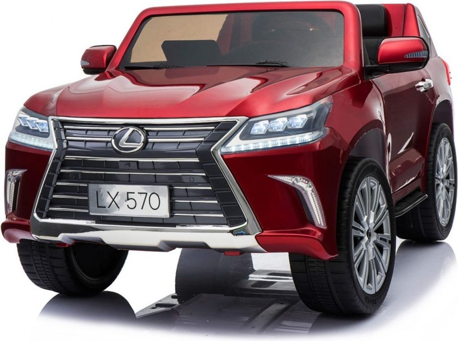 Elektrické autíčko Lexus LX570 - lakované černé - obrázek 18
