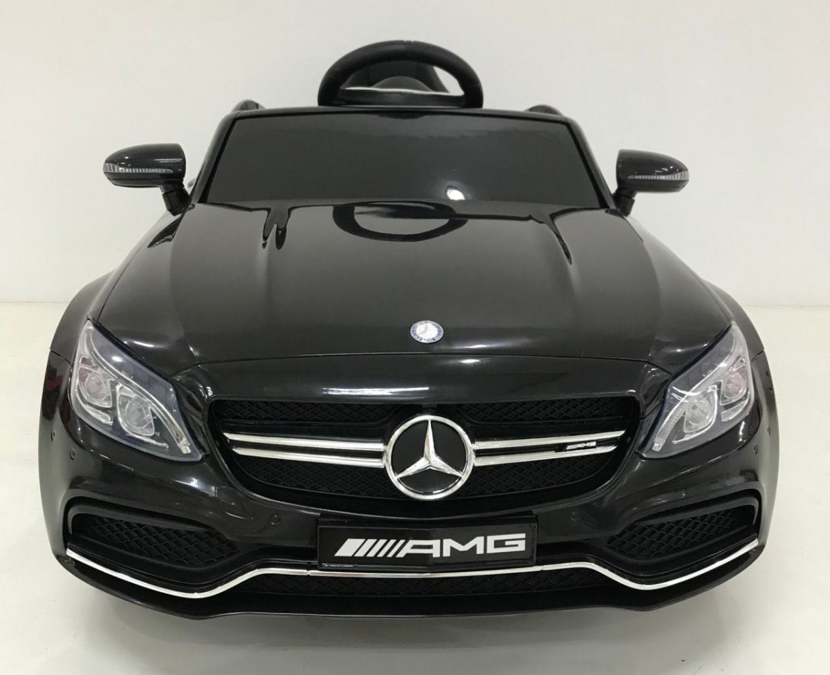 Elektrické autíčko Mercedes Benz C63 AMG - černé - obrázek 7