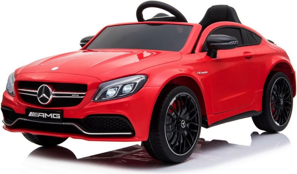 Elektrické autíčko Mercedes Benz C63 AMG - černé - obrázek 9