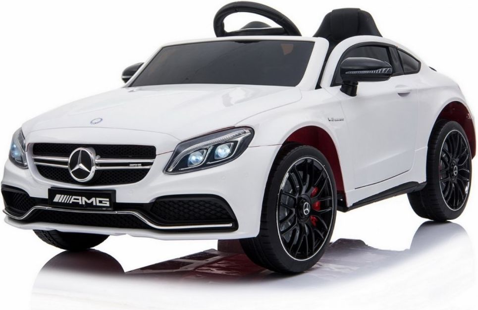 Elektrické autíčko Mercedes Benz C63 AMG - červené - obrázek 2
