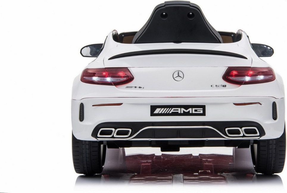 Elektrické autíčko Mercedes Benz C63 AMG - červené - obrázek 5
