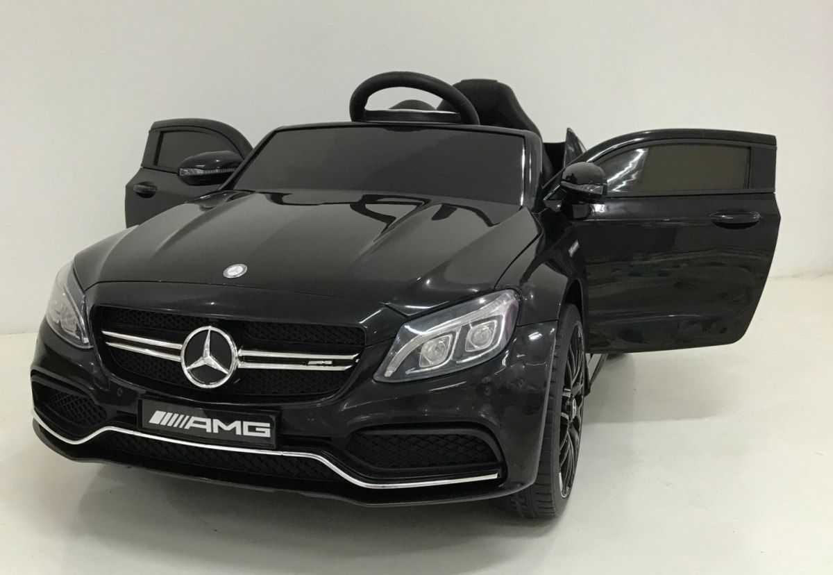 Elektrické autíčko Mercedes Benz C63 AMG - červené - obrázek 8