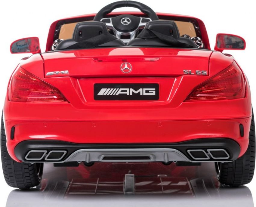 Elektrické autíčko Mercedes-Benz SL65 AMG - bílé - obrázek 3