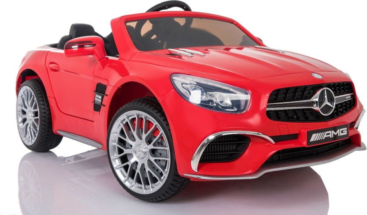 Elektrické autíčko Mercedes-Benz SL65 AMG - bílé - obrázek 5