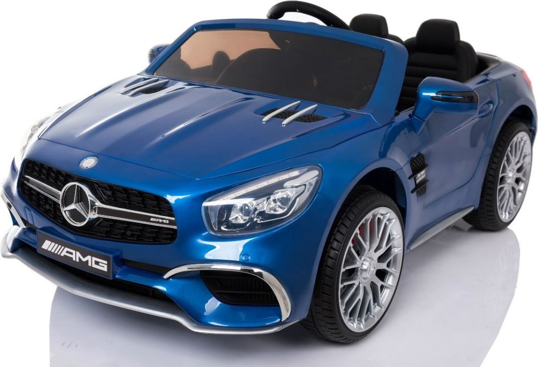 Elektrické autíčko Mercedes-Benz SL65 AMG LAK - modré - obrázek 1