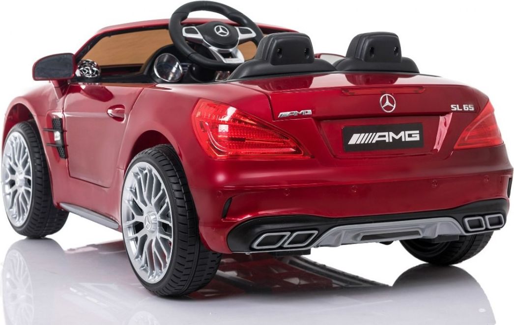 Elektrické autíčko Mercedes-Benz SL65 AMG LAK - modré - obrázek 2