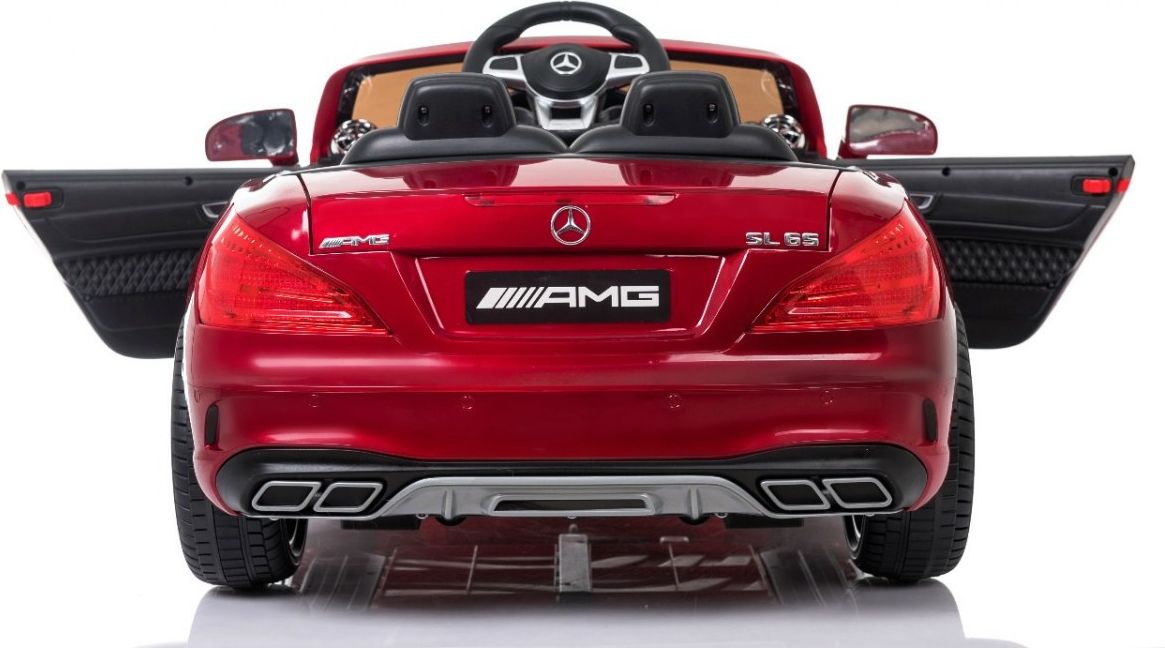 Elektrické autíčko Mercedes-Benz SL65 AMG LAK - modré - obrázek 4