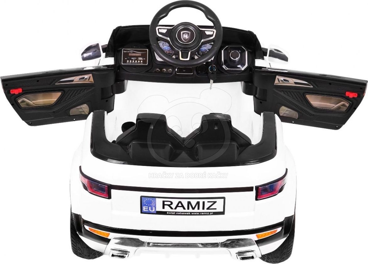Sportovní elektrické auto Rapid Racer - černé - obrázek 6