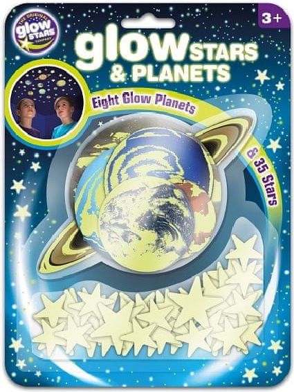 GlowStars Kreativní sada Glow Hvězdy a planety - obrázek 1