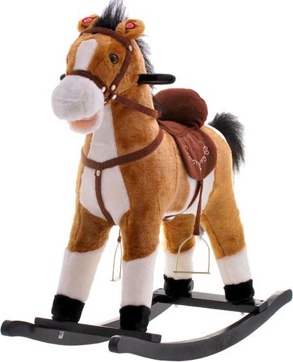 Houpací koník Milly Mally Mustang - tmavě hnědý - obrázek 10