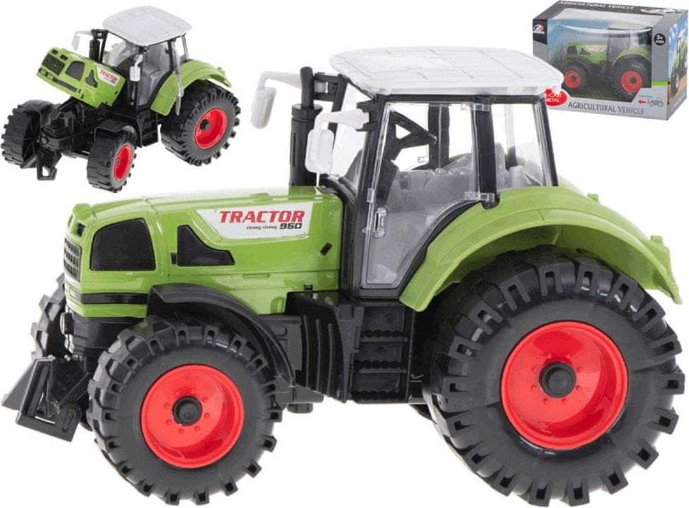 Iso Trade Zemědělský traktor pro děti | zelený - obrázek 1