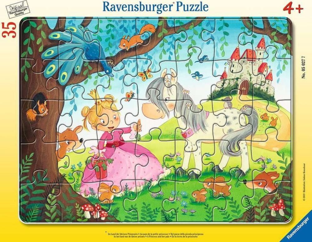 Ravensburger Puzzle Princezna a její přátelé 35 dílků - obrázek 1