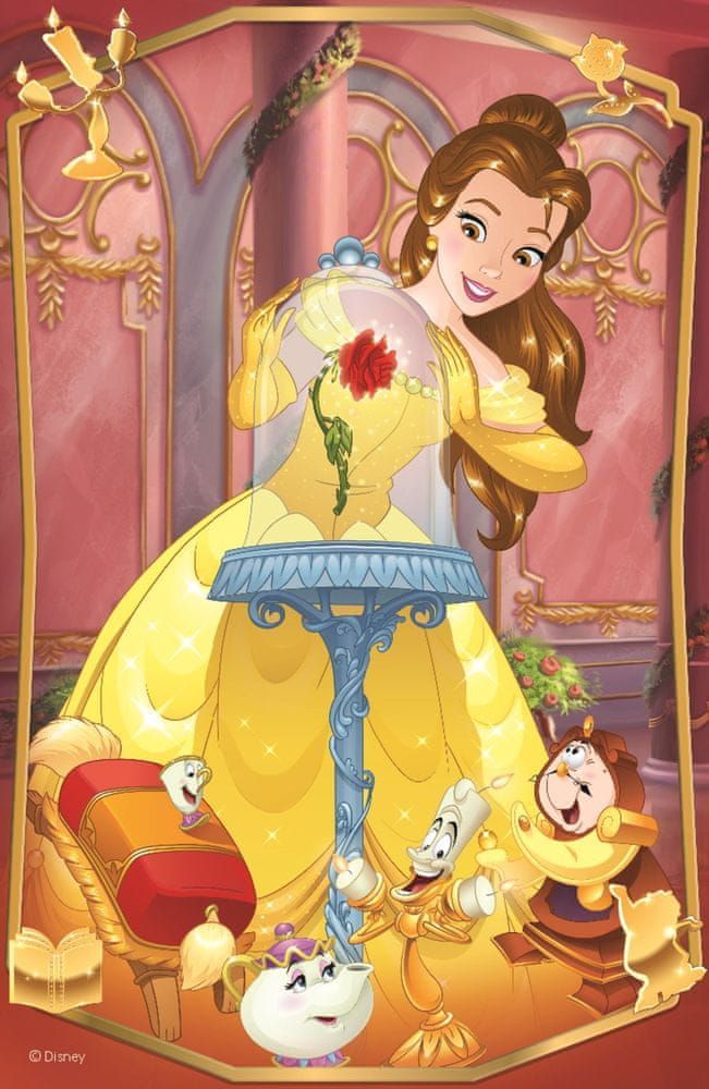 Trefl Puzzle Disney princezny: Bella 54 dílků - obrázek 1