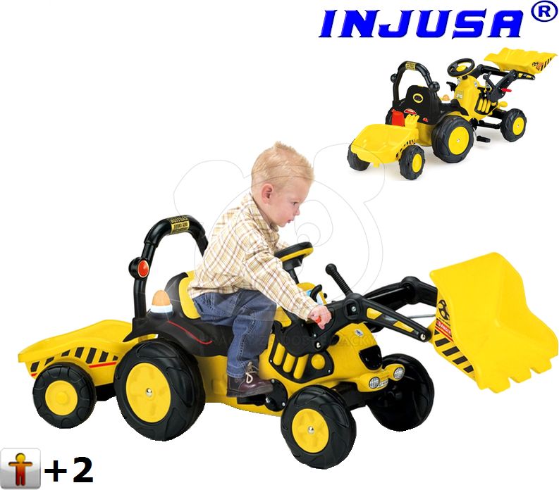 Injusa Šlapací traktor TRACTOR EXCAVATOR 410 - obrázek 5