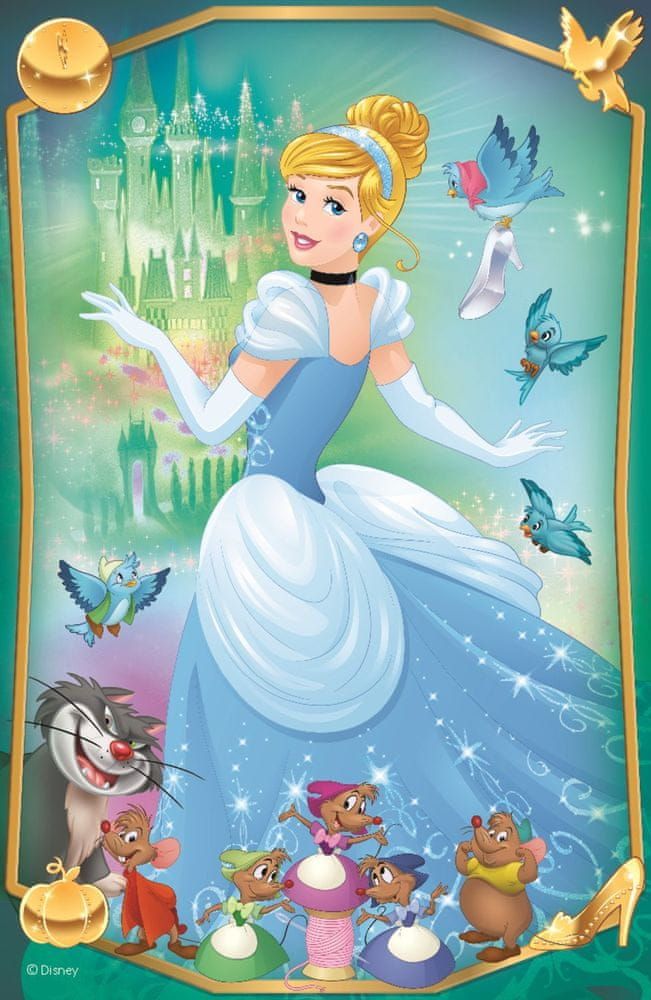 Trefl Puzzle Disney princezny: Popelka 54 dílků - obrázek 1