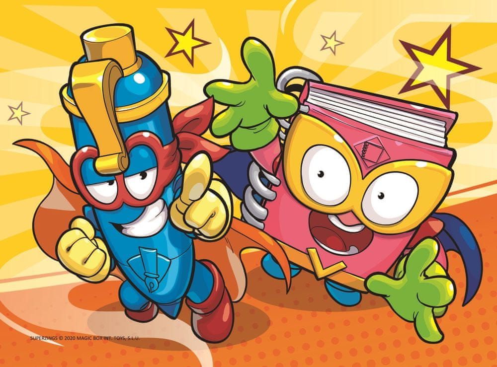 Trefl Puzzle Kid Kazoom a Super Zings: Připraveni 20 dílků - obrázek 1