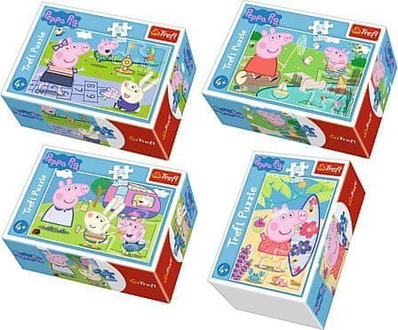 Trefl Displej Puzzle Prasátko Peppa 54 dílků (40 ks) - obrázek 1