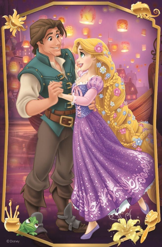 Trefl Puzzle Disney princezny: Locika 54 dílků - obrázek 1