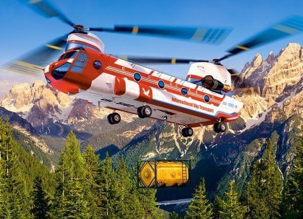 Castorland Puzzle Nákladní vrtulník 54 dílků - obrázek 1