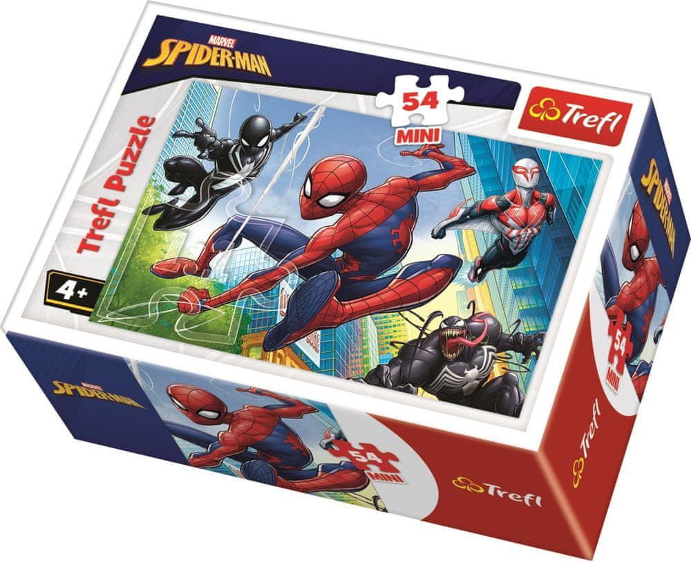 Trefl Puzzle Spiderman: Jeden tým 54 dílků - obrázek 1