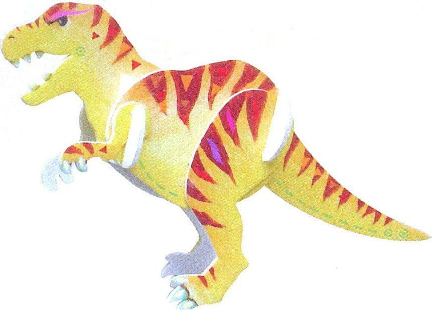 Artlover 3D puzzle Tyranosaurus Rex s barvičkami - obrázek 1