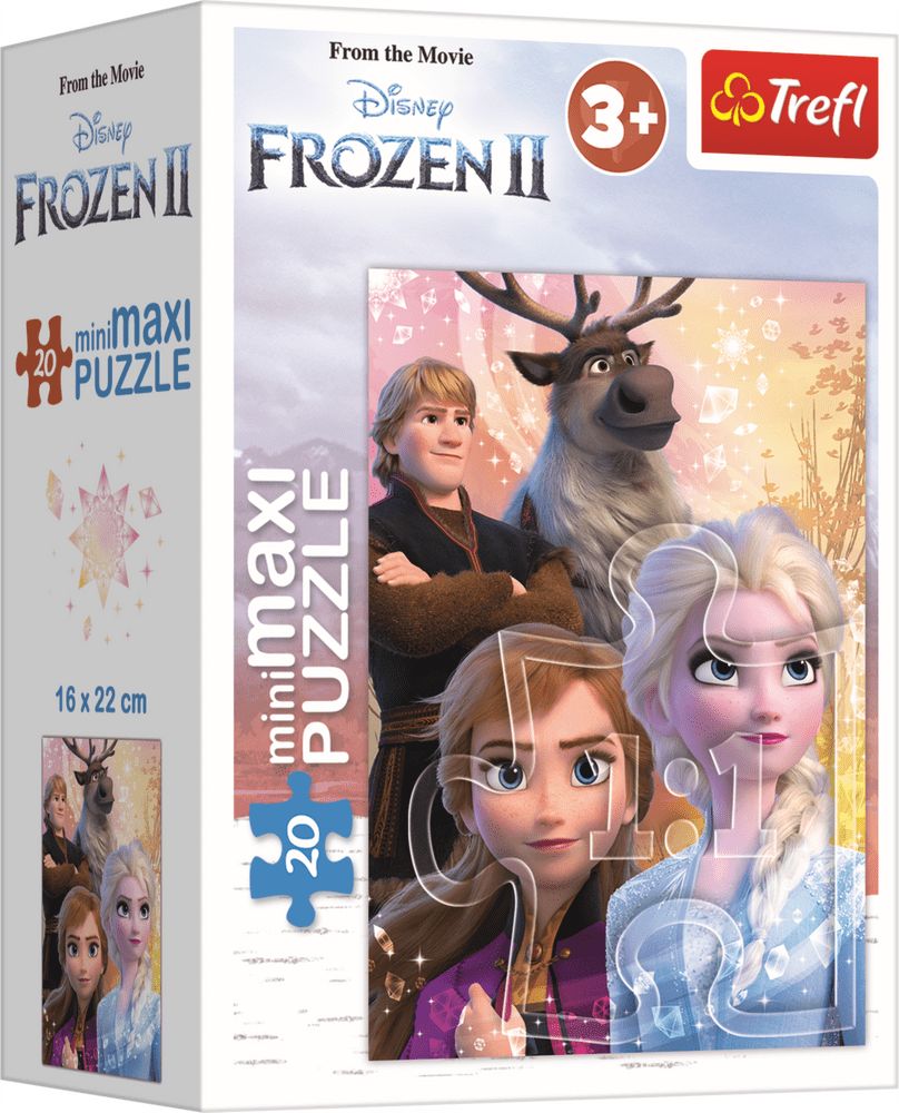 Trefl Puzzle Ledové království 2: Přátelství 20 dílků - obrázek 1