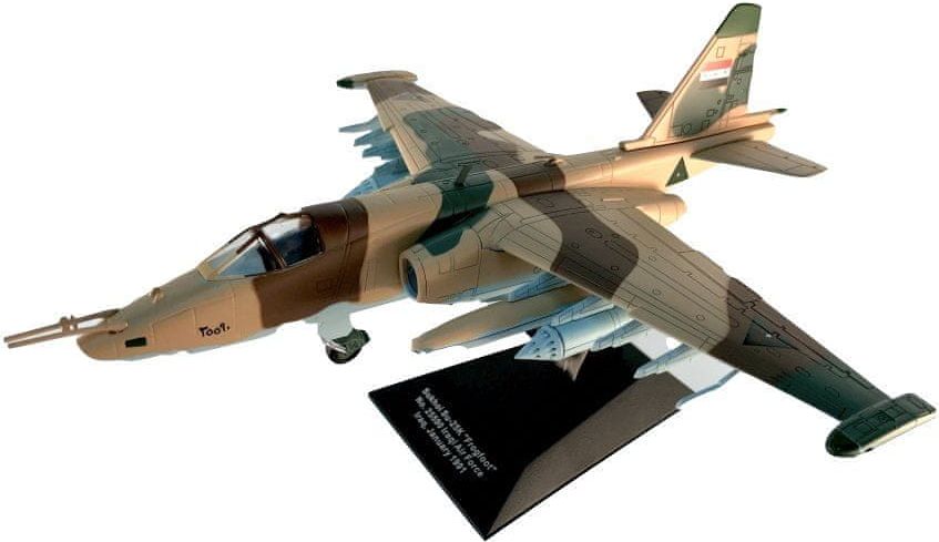 Modelyletadel.cz sběratelský model letadla Su-25K Frogfoot, No. 25590 Iraqi Air Force, Jelieah AB, Iraq, January 1991 - obrázek 1