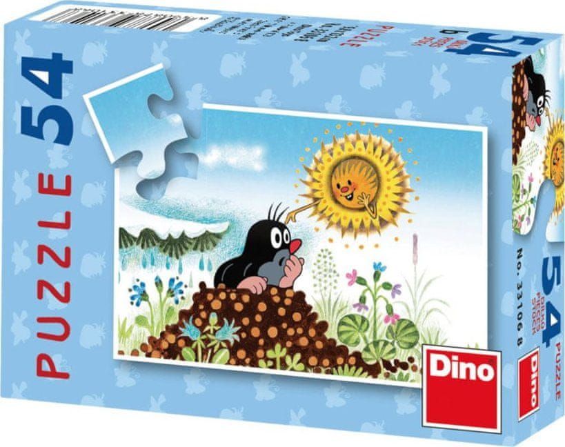 Dino Puzzle Krtek - sluníčko 54 dílků - obrázek 1