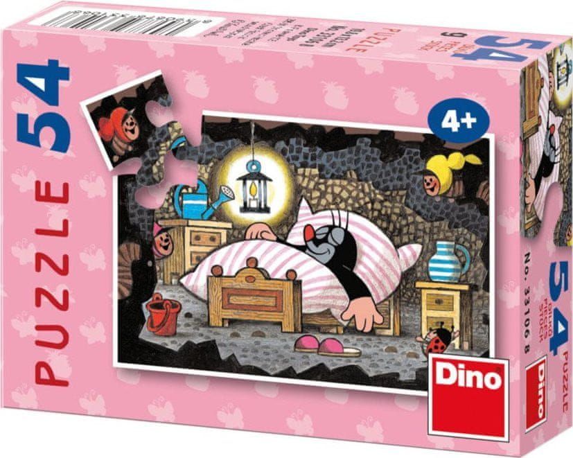 Dino Puzzle Krtek - dobrou noc 54 dílků - obrázek 1