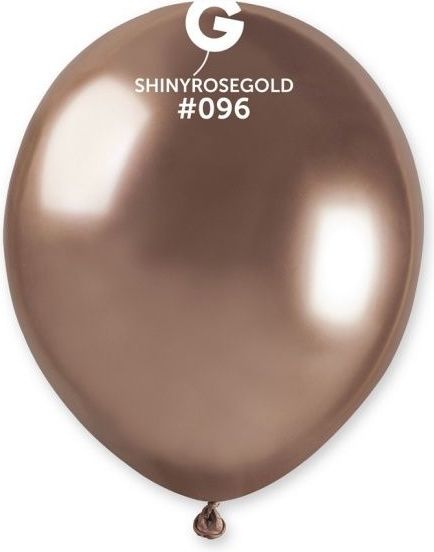 Grabo Balónky latexové dekorační chromové Rose Gold 13 cm 100 ks - obrázek 1