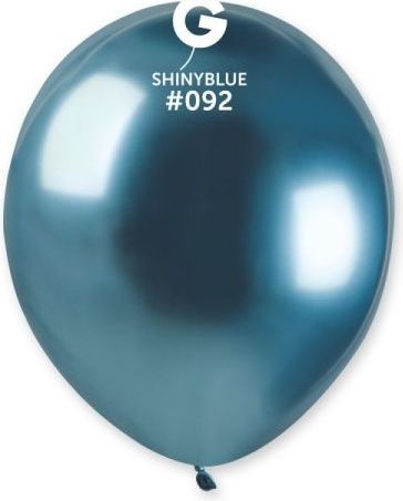 Grabo Balónky latexové dekorační chromové modré 13 cm 100 ks - obrázek 1