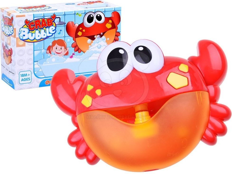 Krab do vany tvořící bubliny - obrázek 5