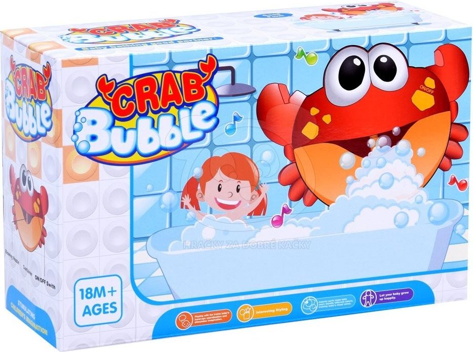 Krab do vany tvořící bubliny - obrázek 8