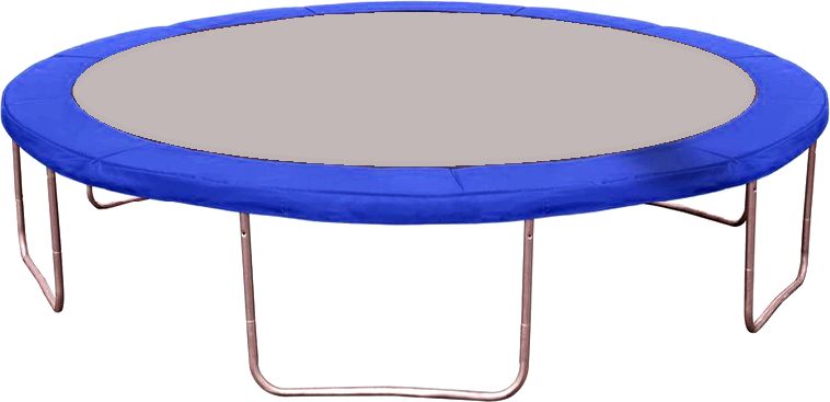 Kryt pružin na trampolínu 220 cm (7 ft) - modrý - obrázek 1