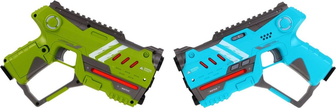 Laserové pistole Laser Tag - žluto-červené - obrázek 5