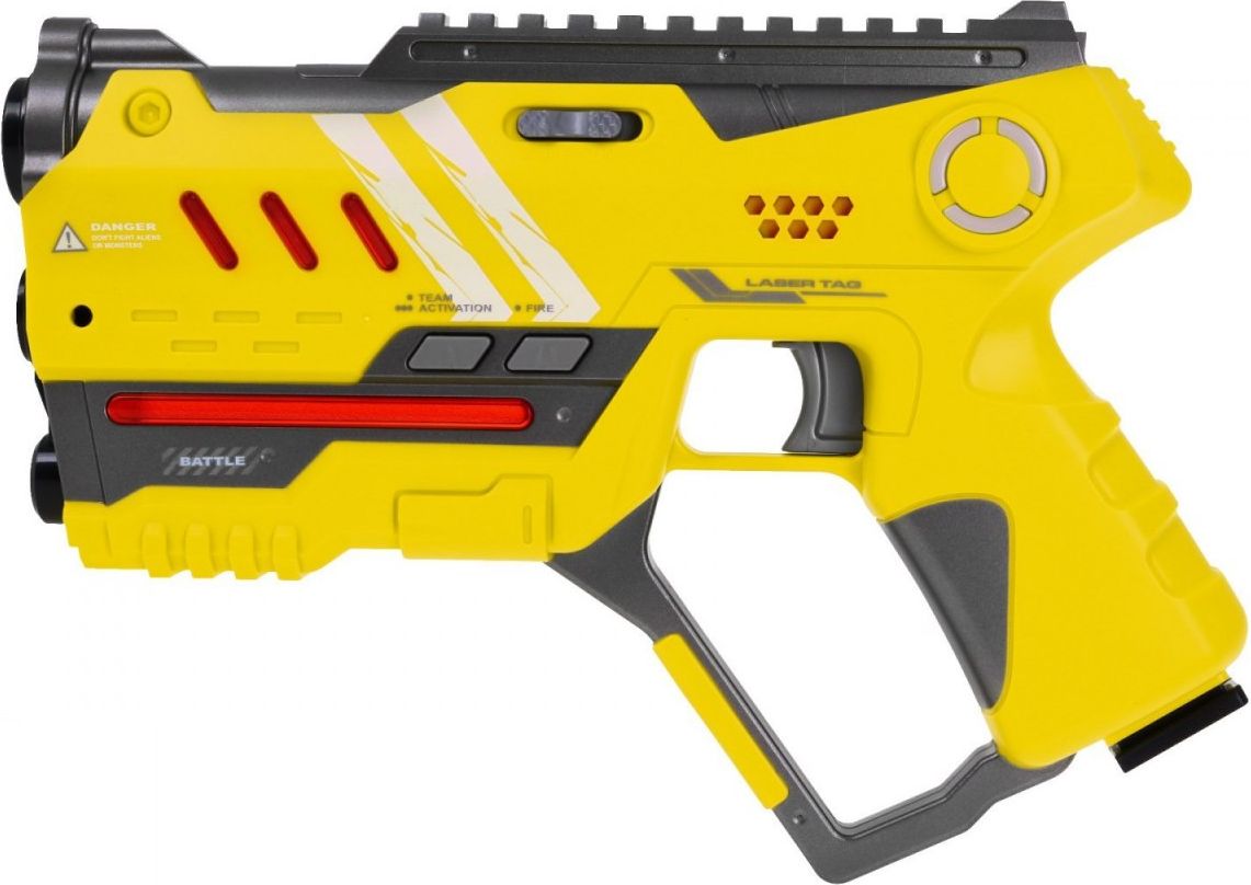 Laserové pistole Laser Tag - žluto-červené - obrázek 11