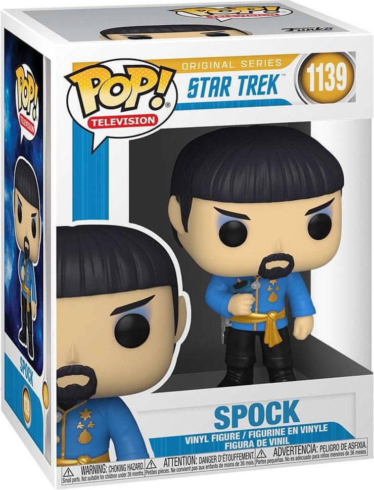 Funko POP! TV: Star Trek Original S1 - Spock (Mirror Mirror Outfit) - obrázek 1