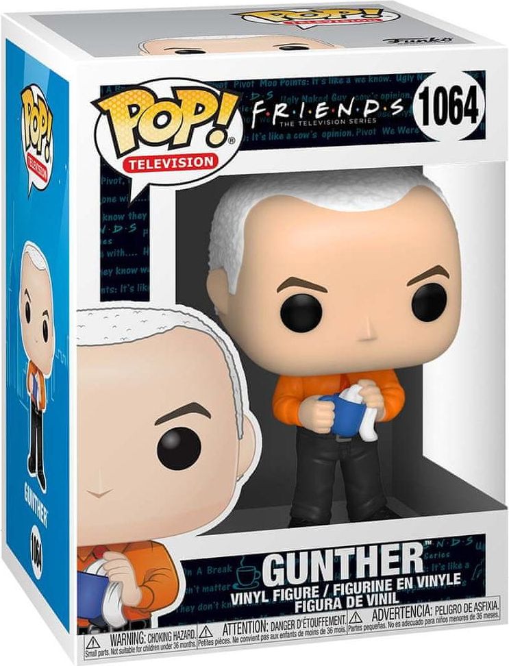 Funko POP! TV: Friends - Gunther in Vest - obrázek 1