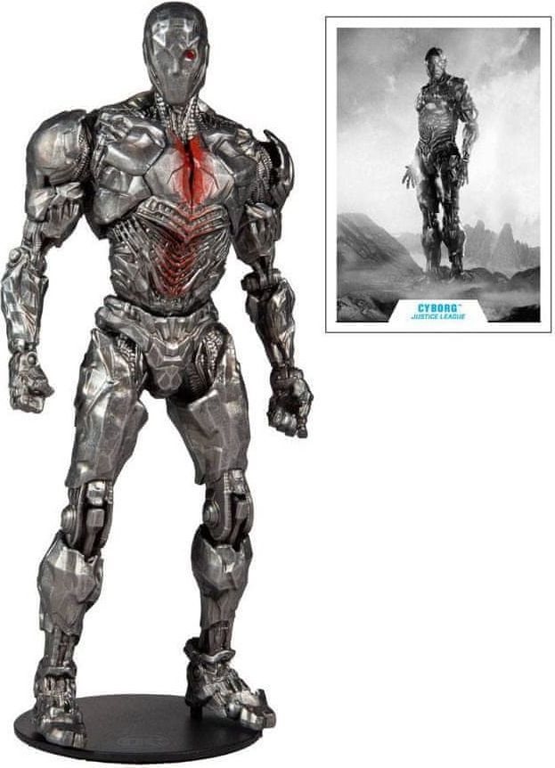 Figurka Justice League - Cyborg with Face Shield (McFarlane) - obrázek 1