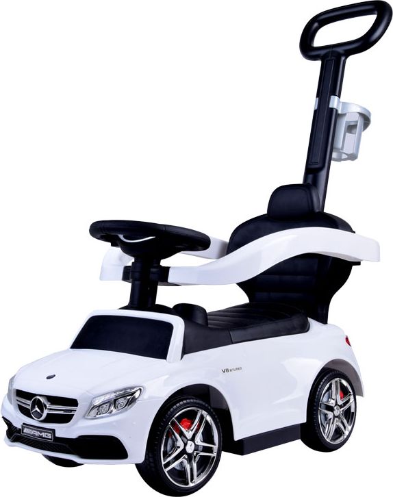 Odrážedlo s vodící tyčí Mercedes Benz AMG C63 Coupe - modré - obrázek 3