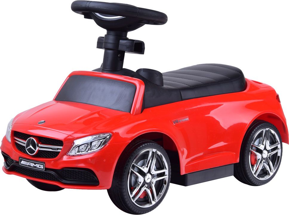 Odrážedlo s vodící tyčí Mercedes Benz AMG C63 Coupe - modré - obrázek 7